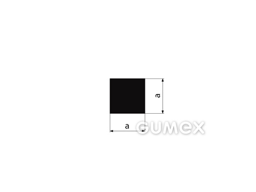 GUMMIPROFILE VIERECKIG - NBR